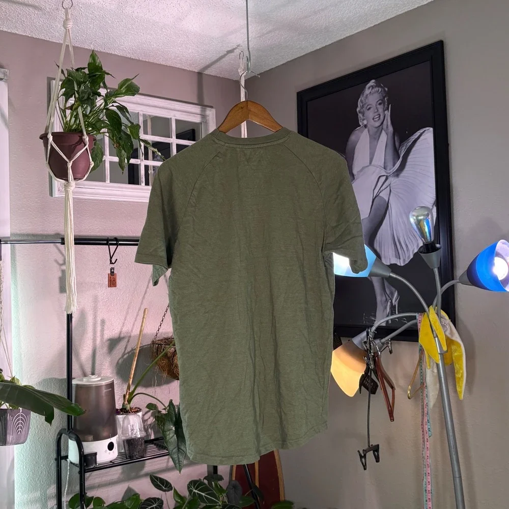 Ariat Rebar Men's Olive Green Pocket T-Shirt Workwear Size‎ Small
